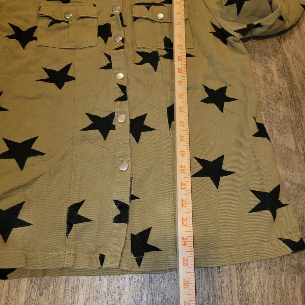 Macaron Lightweight Jacket. Snap Closure Button D… - image 7